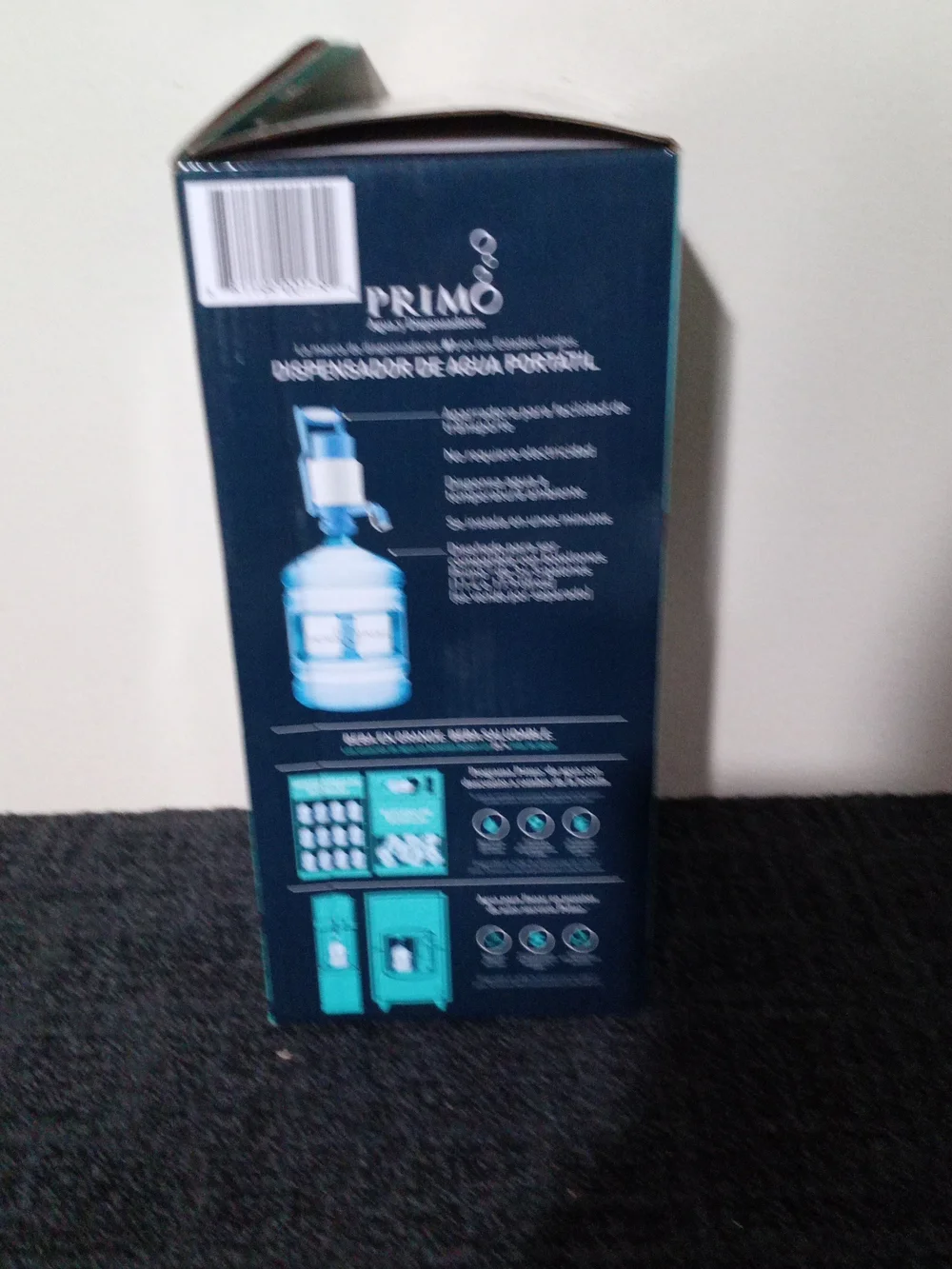 Primo Portable Water Dispenser - Teal/Blue